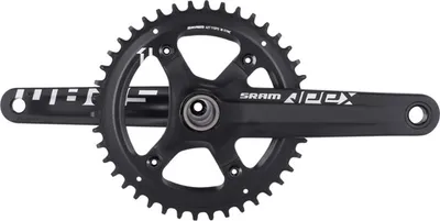 Produktbild von SRAM Kurbelsatz Apex 1 165 mm 1x11 Road - zuverlässiger Antrieb für Rennrad &...