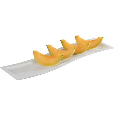 Produktbild von APS  Sinus GN Tablett, weiß, Höhe: 20 mm, Länge: 530 mm, Breite: 162 mm