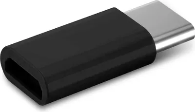 Produktbild von Micro USB Adapter auf USB Typ C Stecker wandelt USB 2.0 Typ B zu USB 3.1 Typ C