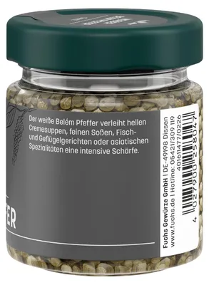 Produktbild von Belém Pfeffer weiß ganz