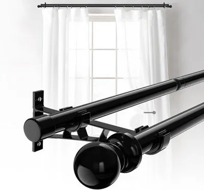 Immagine prodotto di Lucchetti doppi 78-114 cm - regolabili per oscurare - 2 pezzi