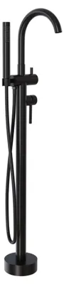 Produktbild von Badewannenarmatur 8028B in Schwarz - freistehende Wannenarmatur Standarmatur