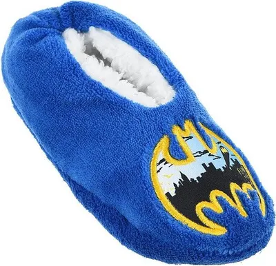 Produktbild von Batman Hausschuhe Kinder Winter 23-26 warm rutschfest DC