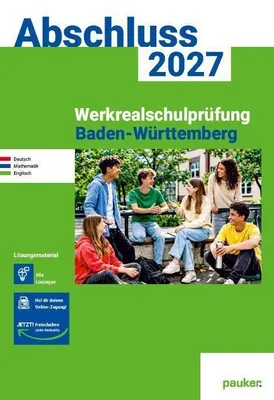Produktbild von Werkrealschule Baden-Württemberg | pauker Lösungsband 2027