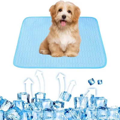 Produktbild von Kühlmatte für Hunde und Katzen, waschbare Kühlmatte für Innen- und Außenbereich