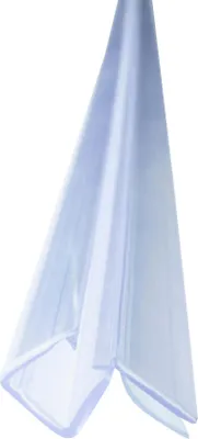 Produktbild von Bagnoxx Duschdichtung Anschlagdichtung 90 Grad, transparentes Eckprofil für Duschkabine im Bad, 6mm Glasstärke, Duschtürdichtung, PVC Duschlippe, 90 Grad Abdichtung