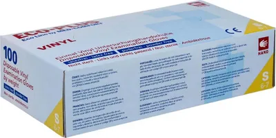 Produktbild von Einmalhandschuhe Vinyl Gr. L puderfrei (100 St)
