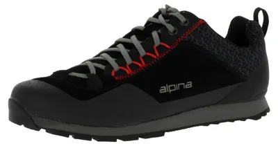 Produktbild von Alpina Lin24 leichte und komfortable Herren Zustiegsschuhe mit griffiger Laufsohle und Wildleder Black EU 46