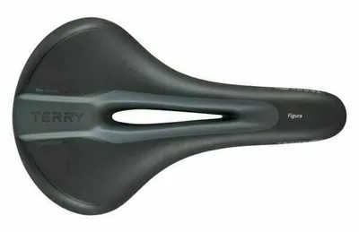 Zdjęcie produktu dla Terry Figura Men Black 120 mm Steel Alloy Siodełko