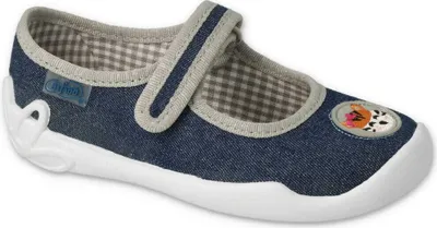 Produktbild von Ballerinas Slipper Befado Blanca 114X498 mit LEDEREINLEGESOHLE blau