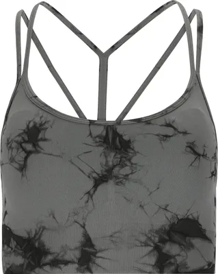 Produktbild von ATHLECIA Theresa Tie Dye Seamless Damen Sport Bra grün S/M