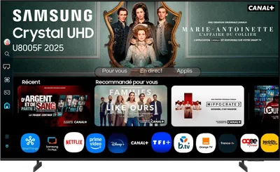 Image de TV LED Samsung 85U8005F, 85 pouces (216 cm), 4K UHD, HDR, Smart TV, Gaming Hub, WiFi