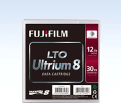 Immagine prodotto di Fujifilm Cartridge Fuji LTO8 Ultrium 12TB/30TB - LTO - 12000 GB - 36000 GB - 360 MB/s - 750 MB/s - 10 - 45 °C