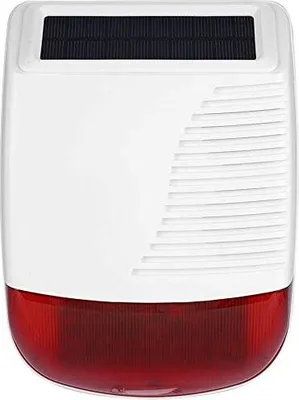 Produktbild von Tecpeak Wireless Solar Powered Outdoor Sirenenalarmsystem