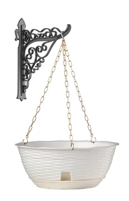 Immagine prodotto di BAMA Vaso sospeso PAGLIA, bianco