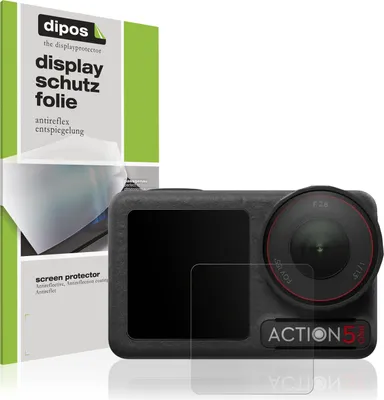 Produktbild von 4x Schutzfolie für Dij Osmo Action 5 Pro matt Displayschutzfolie Folie Display Schutz dipos