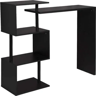Zdjęcie produktu dla Happyment wysoki stół Diva - do wnętrz - prostokątny - drewno - biały - 98x38x100cm