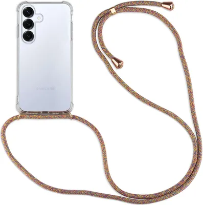 Produktbild von Handykette für Samsung S25 Handyhülle mit Band Hülle Galaxy S25 in Rainbow
