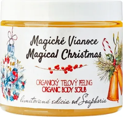 Obrázek produktu pro SOAPHORIA Magické Vánoce organický solný tělový peeling  200 ml