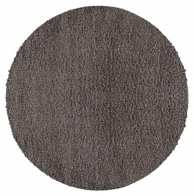 Immagine prodotto di Carpetsale24 Tappeto a Pelo Alto Shaggy Unito Moderno Morbido Soffice per Soggiorno Qualità Top Prezzo Vantaggioso, Dimensioni: 200 cm rotondo