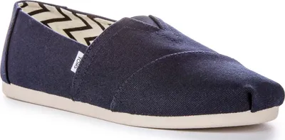 Produktbild von Toms Alpargata Herren Recycelte Baumwolle Segeltuch Schlupf Auf Turnschuhe Mar e – undefined / Marine