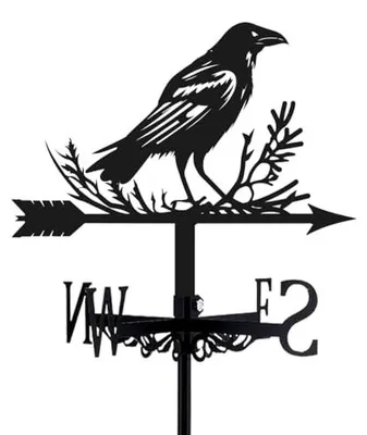 Produktbild von Windvaan Metall - Wetterhahn Garten Dekoration - CP110331