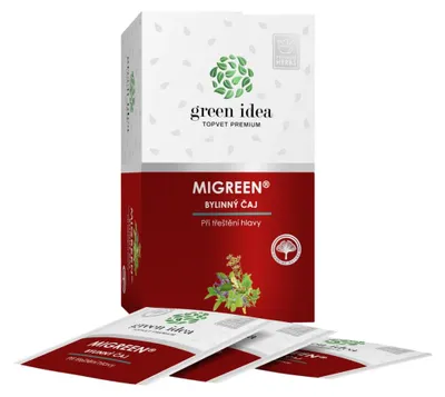 Herbex Migreen - bylinný čaj 20 sáčkov - Green idea