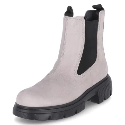 Produktbild von Paul Green Chelsea-Boots - Hellgrau Veloursleder Größe: 38.5 Normal