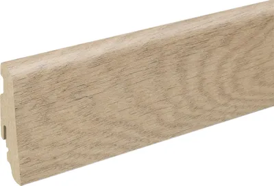 Produktbild von Neuhofer Fußleiste 240 cm 58 x 19 mm Schatteneiche
