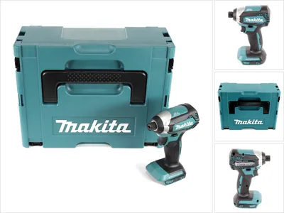 Immagine prodotto di Makita DTD 153 ZJ 18 V Avvitatore ad impulsi brushless a batteria in valigetta Makpac - senza batteria, senza caricatore