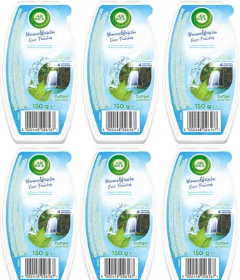 Immagine prodotto di Air Wick gel profumato sky fresh composizione fragranza fine 150g confezione da 6 pezzi