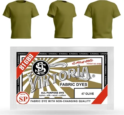 Produktbild von VIKTORIA Textilfarbe waschmaschinenfest (59 FARBEN) - stofffarbe, färbemittel textilien, stofffarben waschfest, textil farbe, kleidung färben