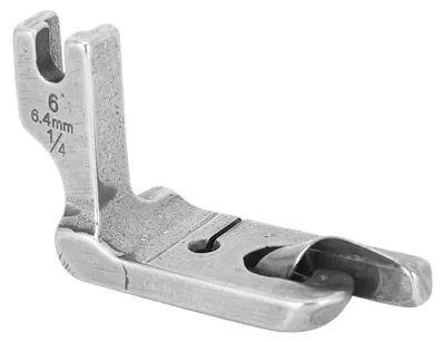 Produktbild von Säumerfuß Industriesteppstich-Nähmaschinenzubehör Flacher Rollsaum 1/4