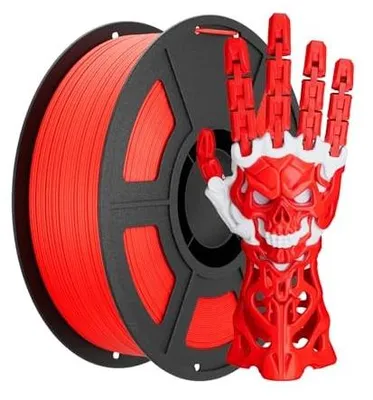 Zdjęcie produktu dla Filament petg 1 75 mm do drukarki 3D fdm czerwony 1 kg