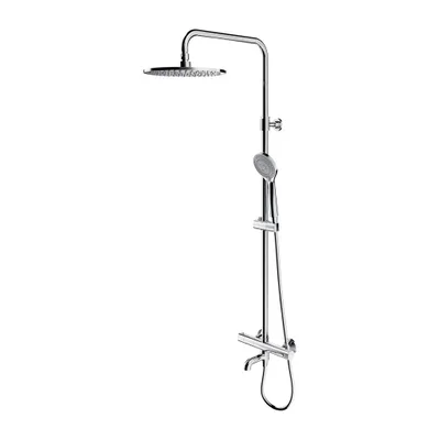 Produktbild von Omnires Y1234ALCR Wannenset mit Thermostatarmatur, Chrom