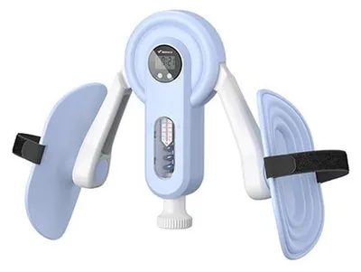 Image de MERACH MR-2522, appareil d'entraînement pour les jambes (blanc et bleu)