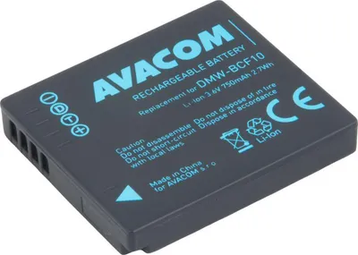 Obrázek produktu pro Panasonic DMW-BCF10 Li-Ion 3,6V 750mAh 2,7Wh