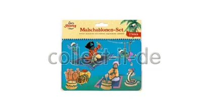 Produktbild von Capt'n Sharky - Malschablonen-Set