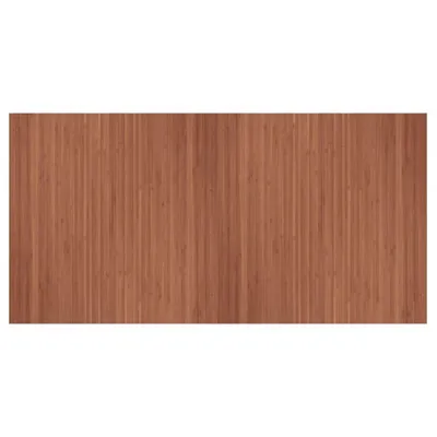 Immagine prodotto di Tappeto rettangolare marrone 100x200 cm Bamboo