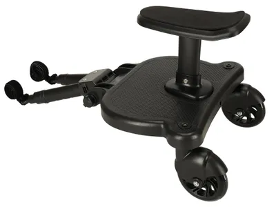 Produktbild von Kinderwagenverlängerung mit Babyschale schwarz