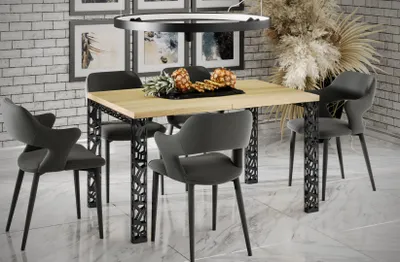 Zdjęcie produktu dla Stół rozkładany MATIO 80(170)x80 dąb natura