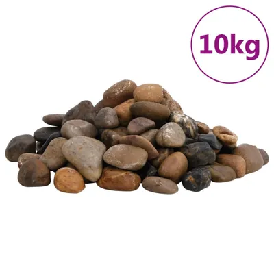 Produktbild von Polierte Kiesel 10 kg Mehrfarbig 2-5 cm