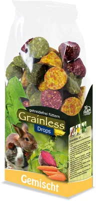 Produktbild von JR Farm Grainless Drops 140g - gemischt