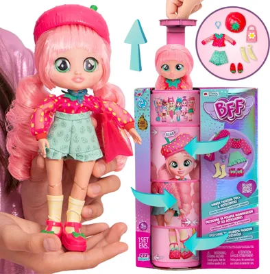 Obrázek produktu pro Cry Babies BFF - Módní panenka ELLA Mládežnice + doplňky, ORIGINÁLNÍ panenka VELKÁ 20 cm