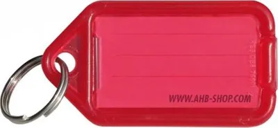 Produktbild von Klick-Schlüsselanhänger Größe: klein, Farbe: rot
