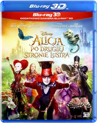 Produktbild von Alice im Wunderland: Hinter den Spiegeln (nur Originalversion) [BLU-RAY 3D+BLU-RAY]