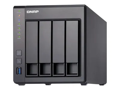 Produktbild von QNAP TS-431X, NAS, Tower, Annapurna Labs, AL212, 8 GB, DDR3