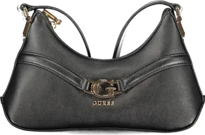 Produktbild von Stylische Damen Umhängetasche in Schwarz mit Kartenfächern.