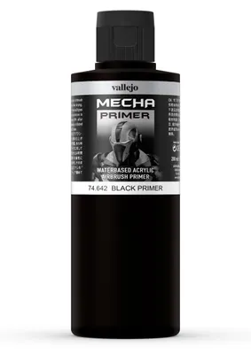Immagine prodotto di 200 ml di vernice acrilica per aerografo - Primer nero