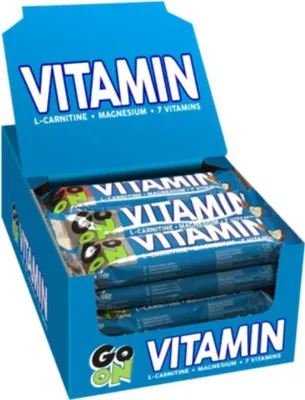 Produktbild von Go On Nutrition Vitamin Bar 24x45 g Coconut